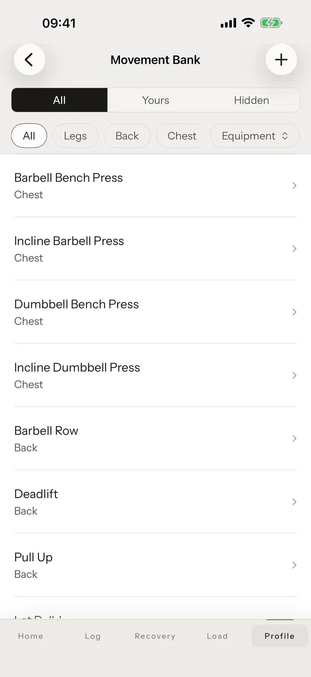 Tuwa movement bank: searchable 1,324-exercise catalog